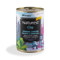 Naturest City με Ελάφι Κοτόπουλο και Μπρόκολο 400gr Super Premium Τροφές